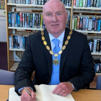 Town Mayor, Andy Taylor